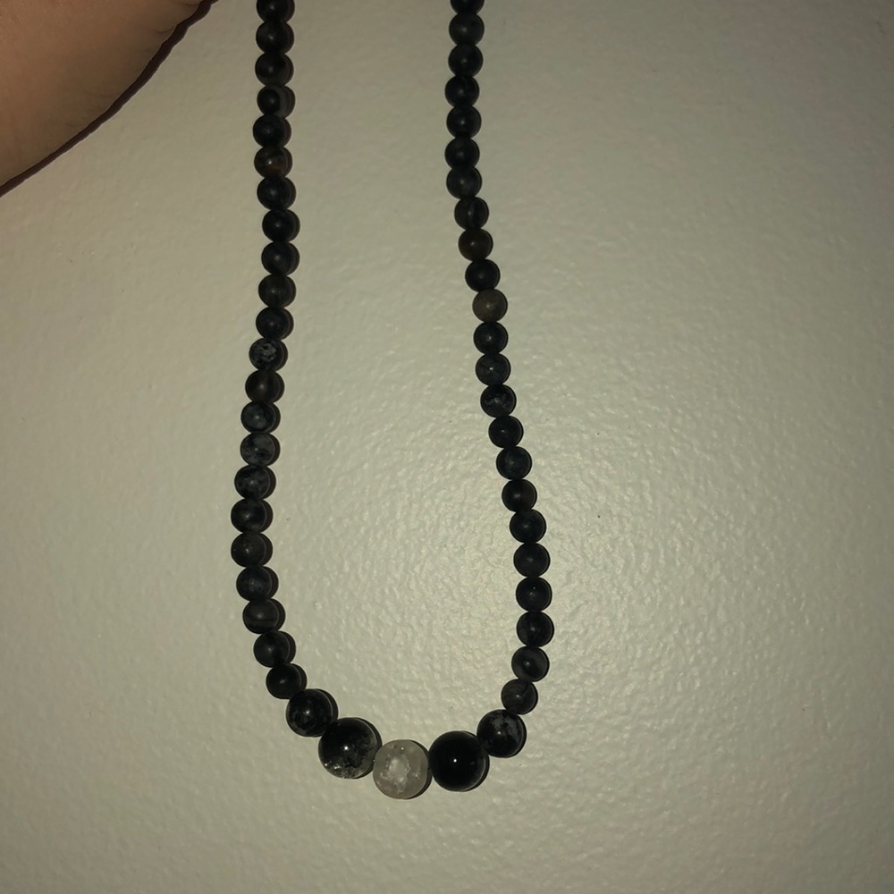 beaded necklace